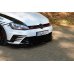 Накладка сплиттер на передний бампер на Volkswagen Golf VII GTI Clubsport